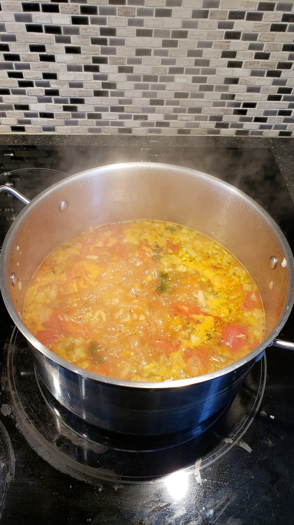 Je fais de la soupe.